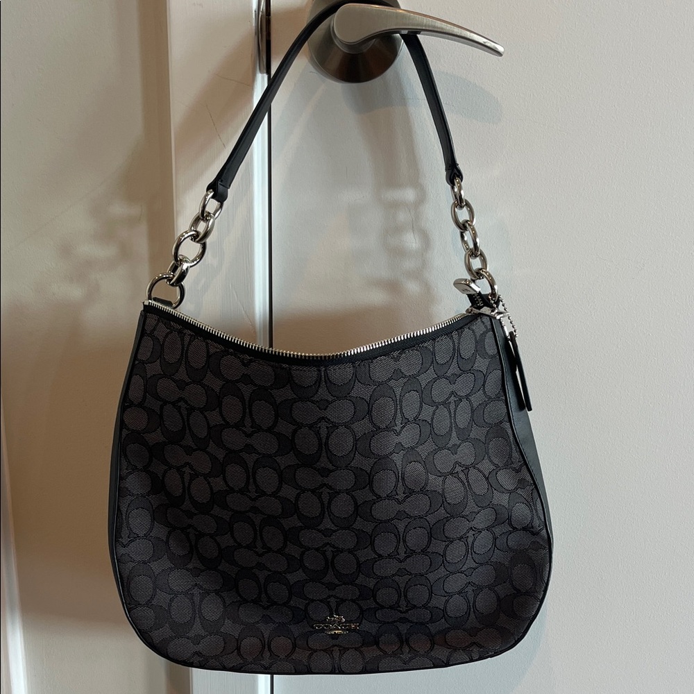 Coach Black Shoulder Bag Excellent Condition